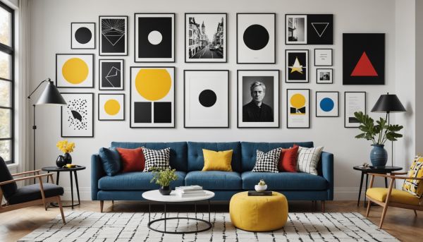 Créer une galerie murale avec des affiches design